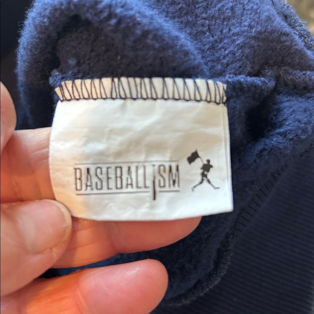 Baseballism baseball Dad Navy Blue thick and soft hoodie. Like new. XL. Cotton - Picture 17 of 17